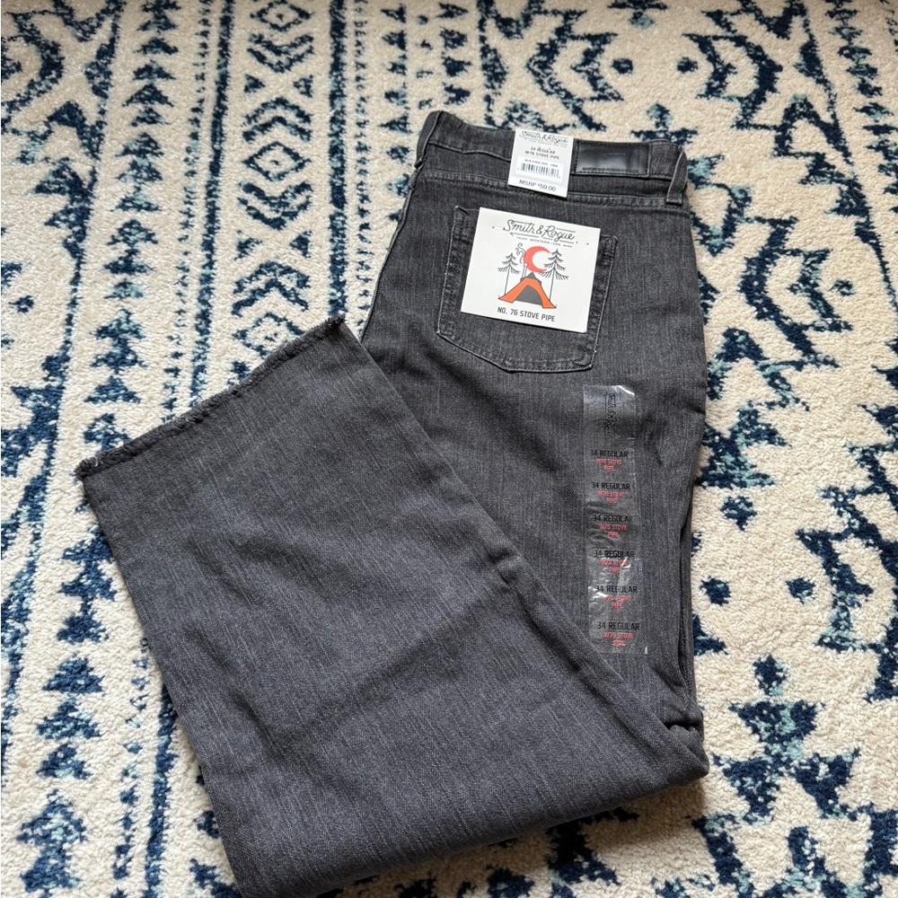 Smith & Rogue stove pipe jeans